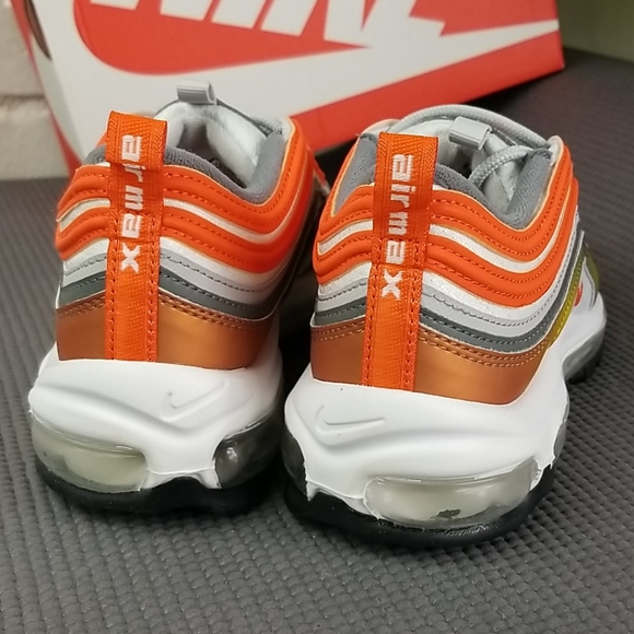 💥SOLD💥Nike Air Max 97 Metallic Red Bronze 6.5Y - Picture 5 of 10